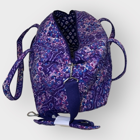 Vera Bradley Medium Travel Duffel Bag in Regal Rosette - Picture 10 of 10